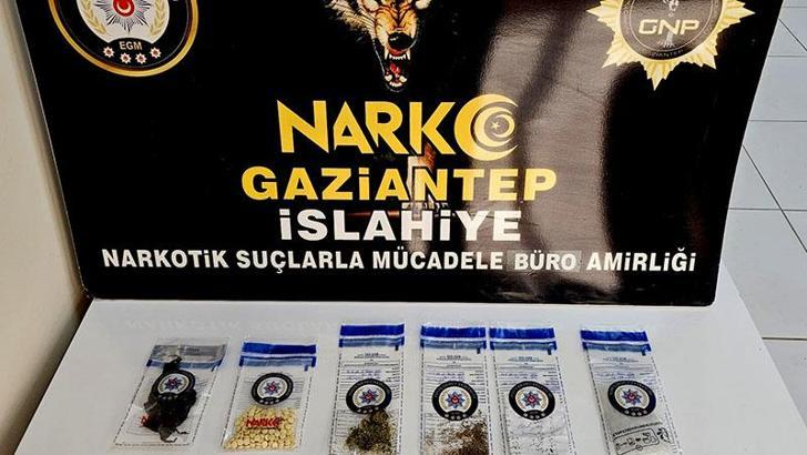 Gaziantep’te uyuşturucuya 4 tutuklama