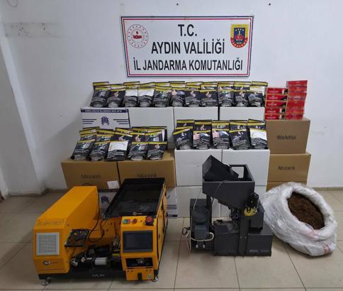 Aydın'da kaçak tütün operasyonu: 1 gözaltı