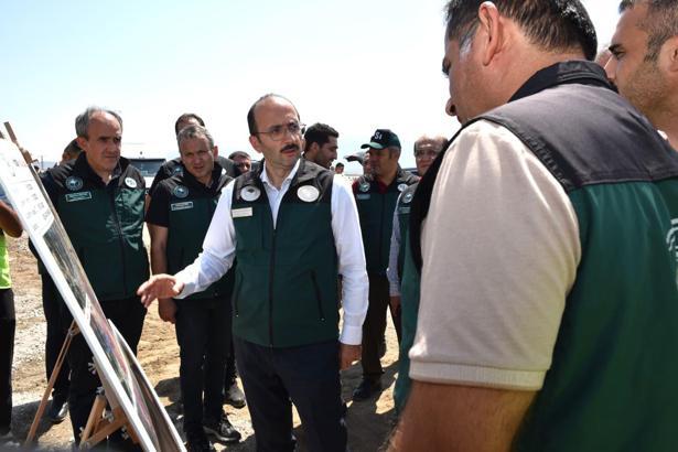 DSİ Genel Müdürü Mehmet Akif Balta Hatay’da projeleri inceledi