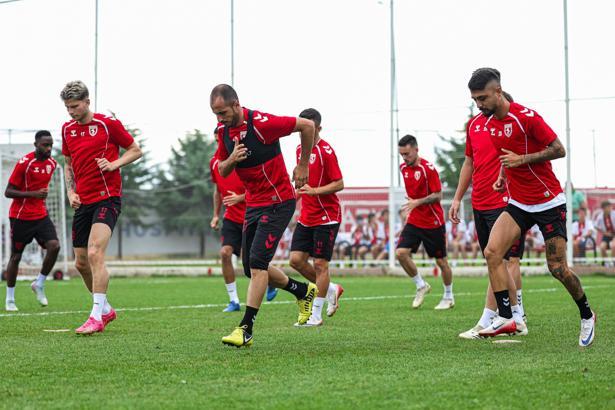 Samsunspor, Panathinaikos maçı hazırlıklarını sürdürdü