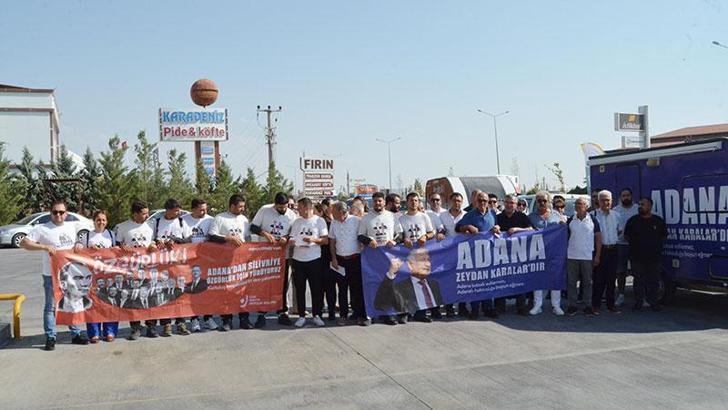 ‘Adana'dan Silivri'ye Özgürlük Yürüyüşü’ düzenleyen CHP heyeti Aksaray’a ulaştı