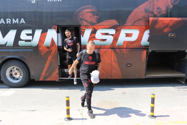 Samsunspor, Panathinaikos maçı için Atina’ya gitti