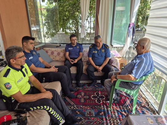 Vatandaşın şikayetini emniyet çözdü