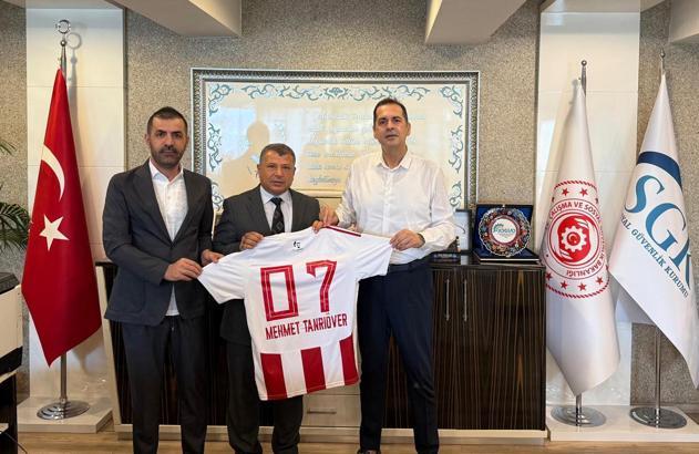 Antalyaspor'dan SGK'ya ziyaret
