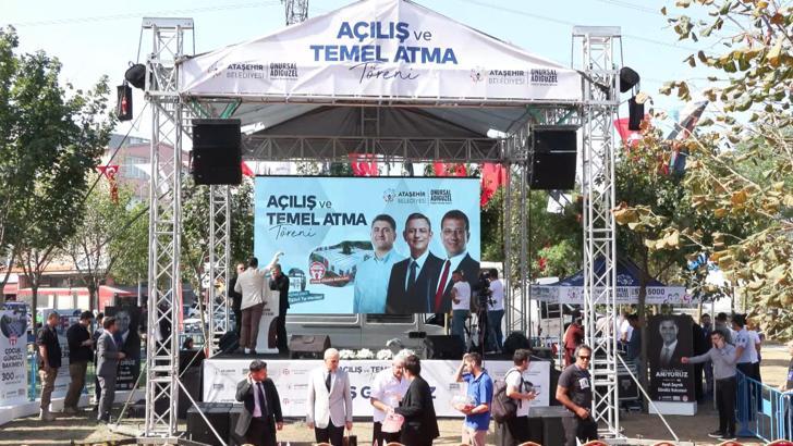 İstanbul - Özgür Özel: Biz CHP olarak bu açılışları yapmaya devam edeceğiz