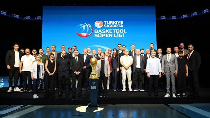 Basketbol Süper Ligi'nde 2025/26 sezonu fikstür çekimi gerçekleşti