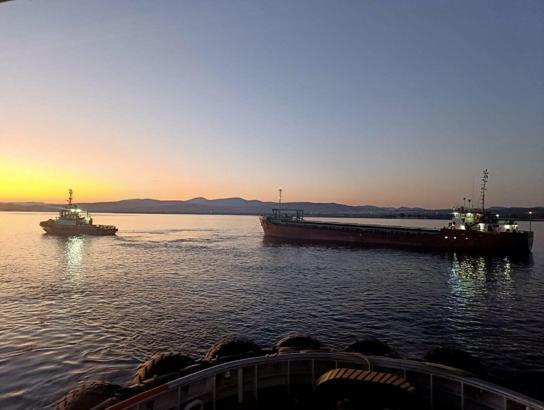 Çanakkale Boğazı'nda gemi arızası