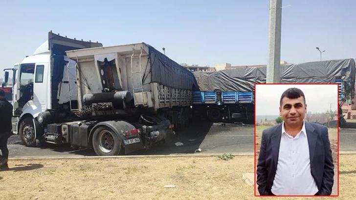 Şırnak’ta kardeşlerin kullandığı TIR'lar çarpıştı; 1 ölü, 1 yaralı