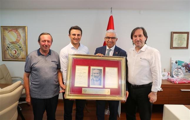 Filistin'de 117 yıl önce esir düşen Onbaşı Saygılı'nın mektubu torununa ulaştırıldı