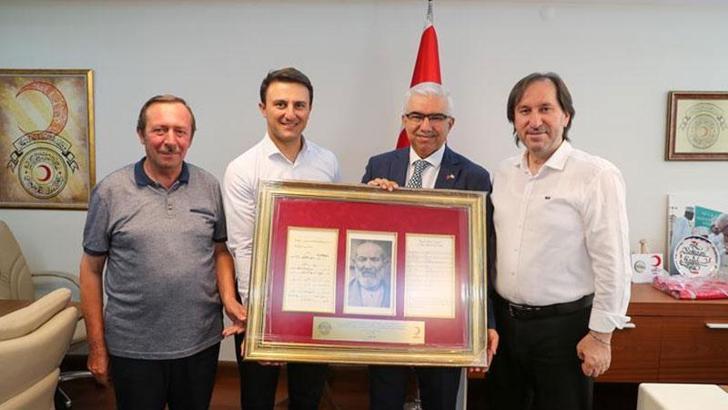 Filistin'de 117 yıl önce esir düşen Onbaşı Saygılı'nın mektubu torununa ulaştırıldı