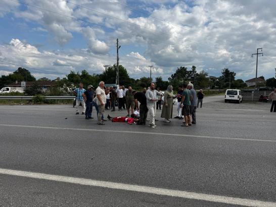 Otomobilin çarptığı yaya öldü