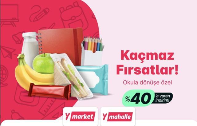 Yemeksepeti’nden market ve mahalle alışverişlerinde yüzde 40’a varan indirim