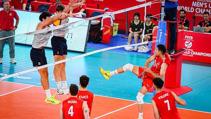 U21 Erkek Milli Voleybol Takımı, ABD'ye 3-2 mağlup oldu