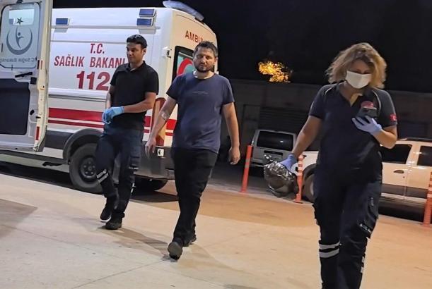 Fabrikada üzerine asidik asit sıçrayan işçi yaralandı