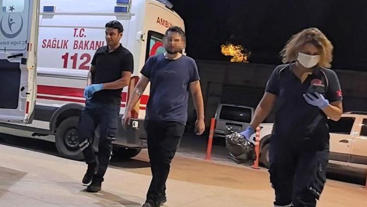 Fabrikada üzerine asidik asit sıçrayan işçi yaralandı