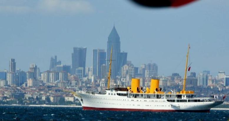 Atatürk'ün mirası Savarona, İstanbul Boğazı'nı selamlayacak