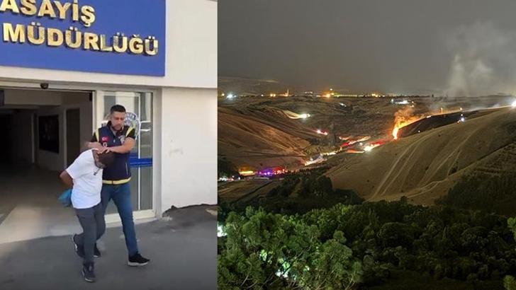 Eymir Gölü yakınındaki yangının şüphelisi tutuklandı