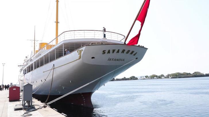 İstanbul- Atatürk'ün mirası Savarona pazar günü İstanbul Boğazı’nı selamlayacak