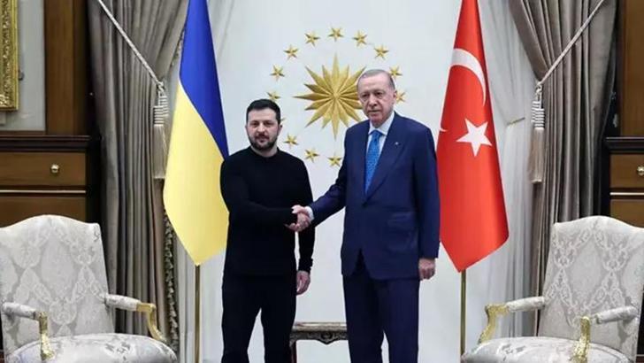 Zelenskiy'den Cumhurbaşkanı Erdoğan'a teşekkür mesajı