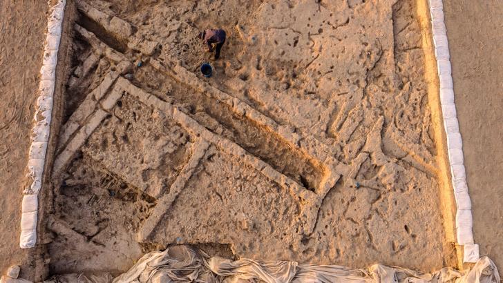 Neolitik Çağ'ın ilk sokaklarından biri Canhasan'da bulundu