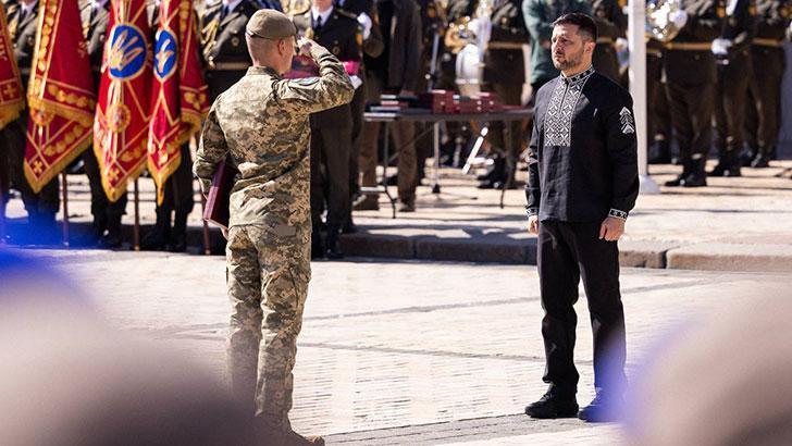 Zelenskiy'den 'Bağımsızlık Günü' mesajı