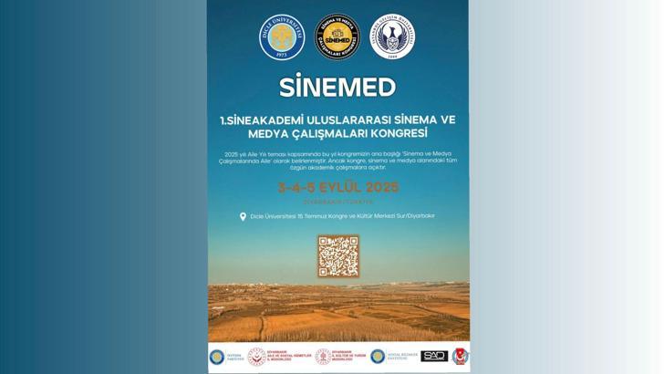 Diyarbakır’da Uluslararası Sinema ve Medya Çalışmaları Kongresi düzenlenecek