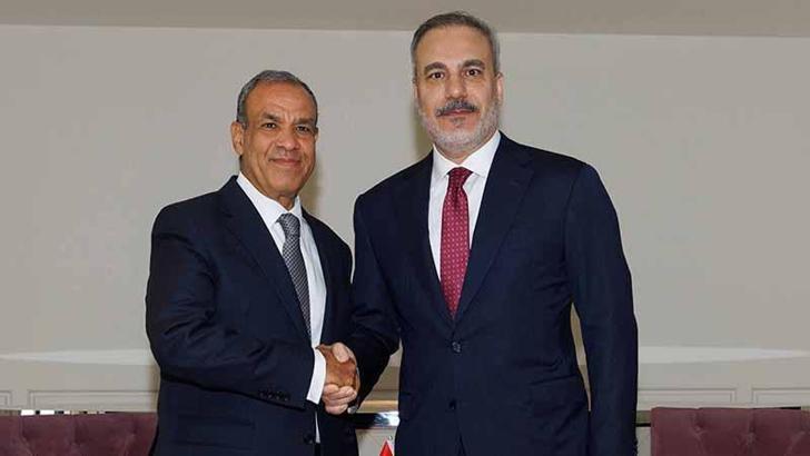 Dışişleri Bakanı Fidan, Mısır Dışişleri Bakanı Abdulati ile görüştü