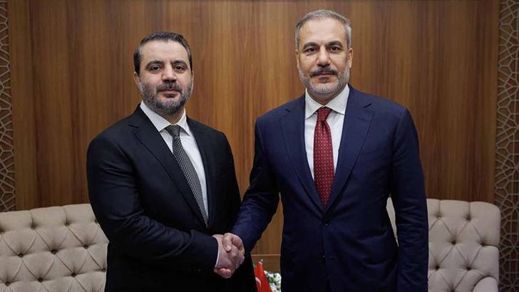 Bakan Fidan, Suriye Dışişleri Bakanı Şeybani ile görüştü