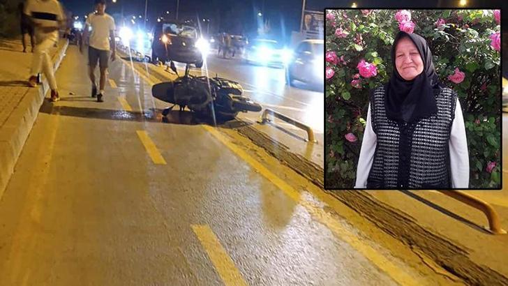 Hafif ticari araçla çarpışan motosikletteki anne öldü, kızı ağır yaralandı