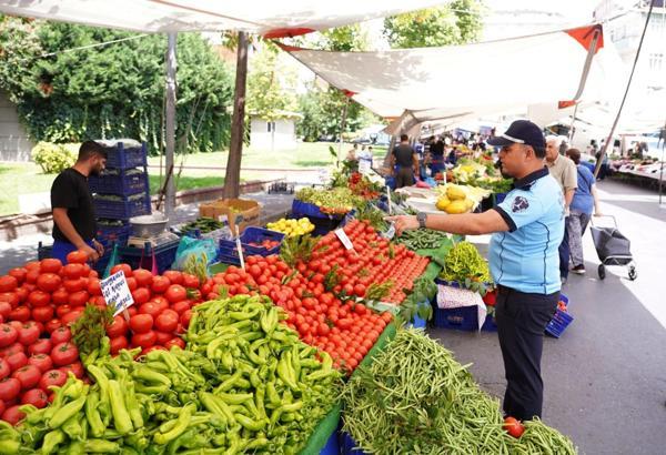 Şişli'de kaldırım işgalleri ve pazar yerlerine yönelik denetim