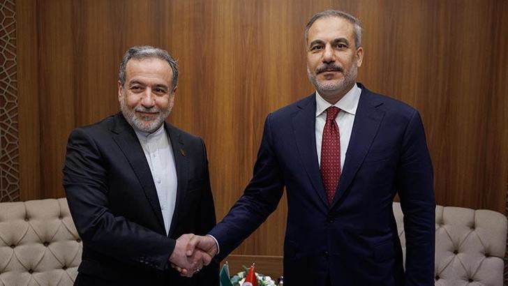 Bakan Fidan, İran Dişişleri Bakanı Arakçi ile görüştü