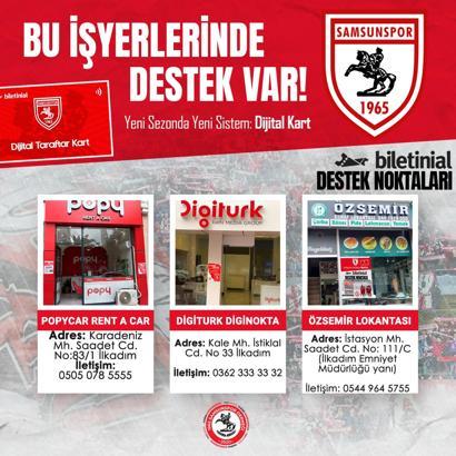 Samsunspor taraftarı için ‘Biletinial Üyelik Seferberliği’ başlatıldı
