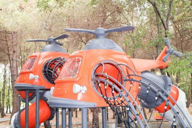 Canik Belediyesi’nden havacılık konseptli yeni park