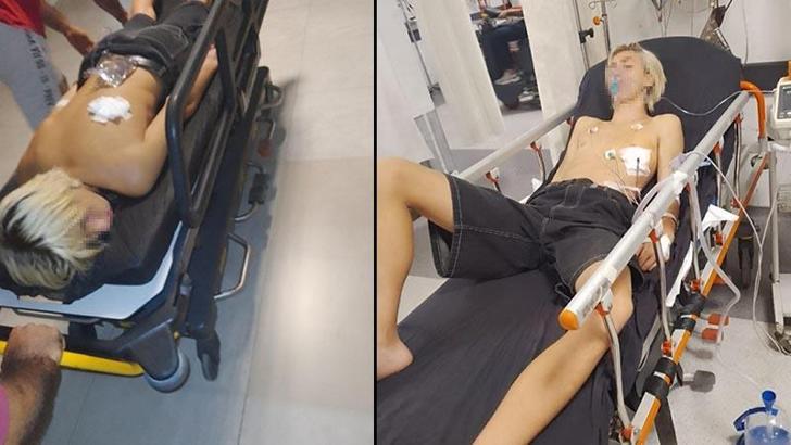 Kuşadası’nda gasbedilmek istenen Ukraynalı çocuk sırtından bıçaklandı