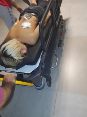 Kuşadası’nda gasbedilmek istenen Ukraynalı çocuk sırtından bıçaklandı