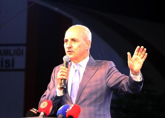 TBMM Başkanı Kurtulmuş: Bu millet Allah'tan başka kimsenin önünde diz çöküp, eğilmez