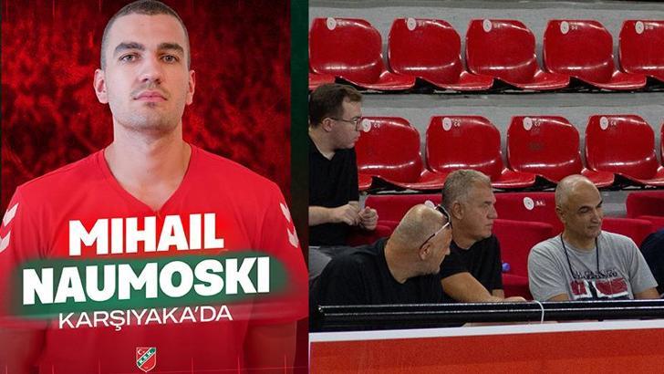 Karşıyaka, Naumoski'yi açıkladı