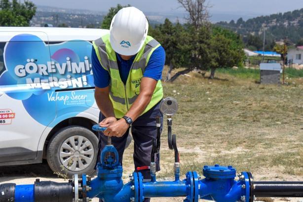 MESKİ, Harfilli’ye kesintisiz içme suyu temin ediyor