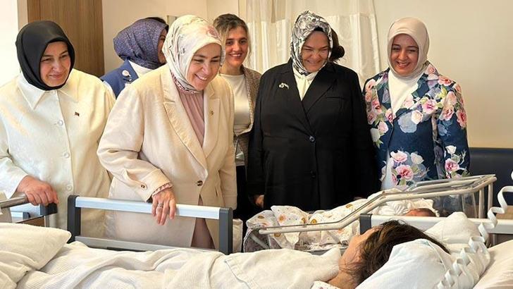 AK Parti Kadın Kolları'ndan, emziren annelere ziyaret