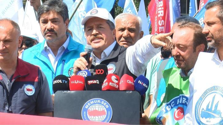 Memur-Sen'den, Hazine ve Maliye Bakanlığı önünde açıklama