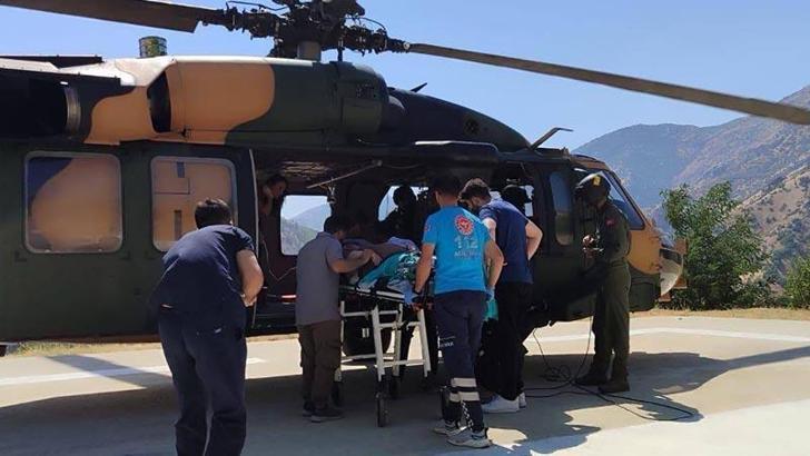 MSB: Hamile kadın, TSK helikopteri ile hastaneye ulaştırıldı