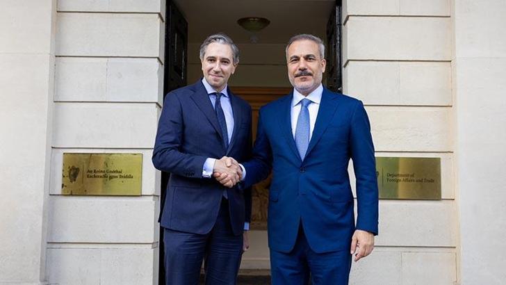Bakan Fidan, İrlanda Başbakan Yardımcısı Harris ile görüştü