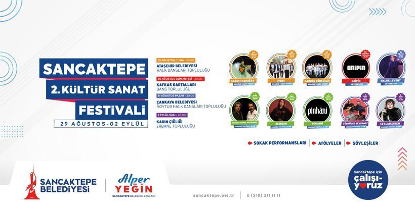 2'nci Sancaktepe Kültür ve Sanat Festivali başlıyor