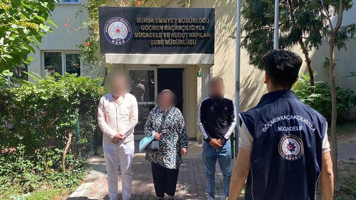 Bursa’da göçmen kaçakçılığı operasyonu: 3 gözaltı