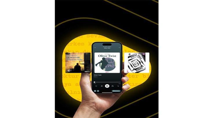 Sesli Kitap ile dünyaca ünlü yazarların eserleri fizy’de