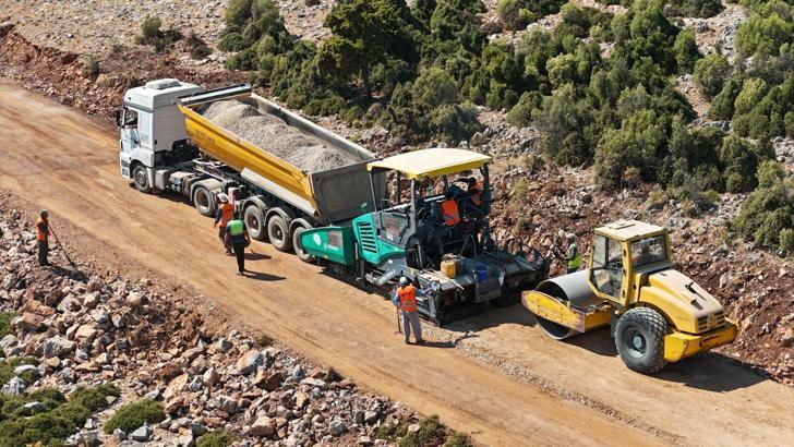 Muğla'da 5 kırsal mahalleye toplam 36,5 milyon TL'lik yol yatarımı