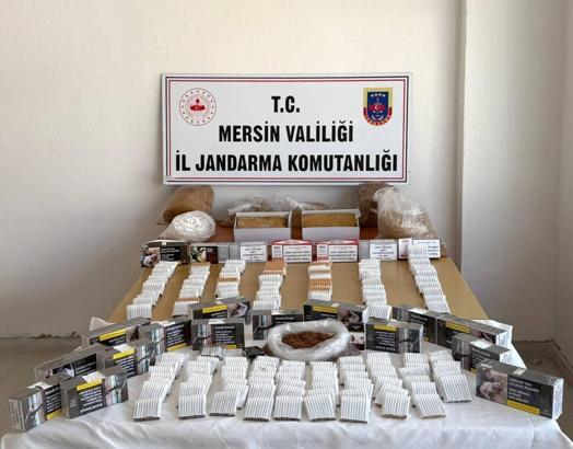 Jandarmadan kaçak makaron operasyonu