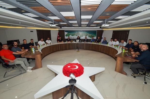 Trabzon Emniyeti, taraftar gruplarıyla güvenlik toplantısı yaptı