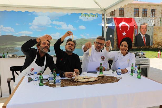 Bayburt'un lezzetlerine gastronomi etkinliğiyle tanıtım