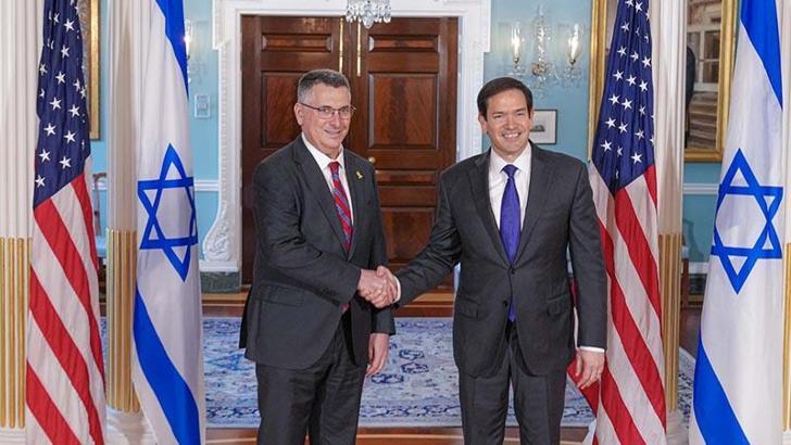 ABD Dışişleri Bakanı Rubio ile İsrailli mevkidaşı Saar görüştü